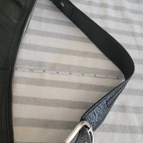 Coach Signature Hobo Shoulder Bag - Picture 9 of 13